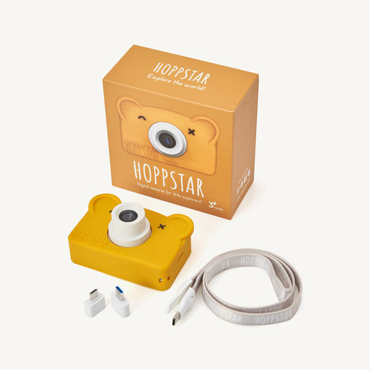 Hoppstar Kids Camera - Rookie - Bear Honey