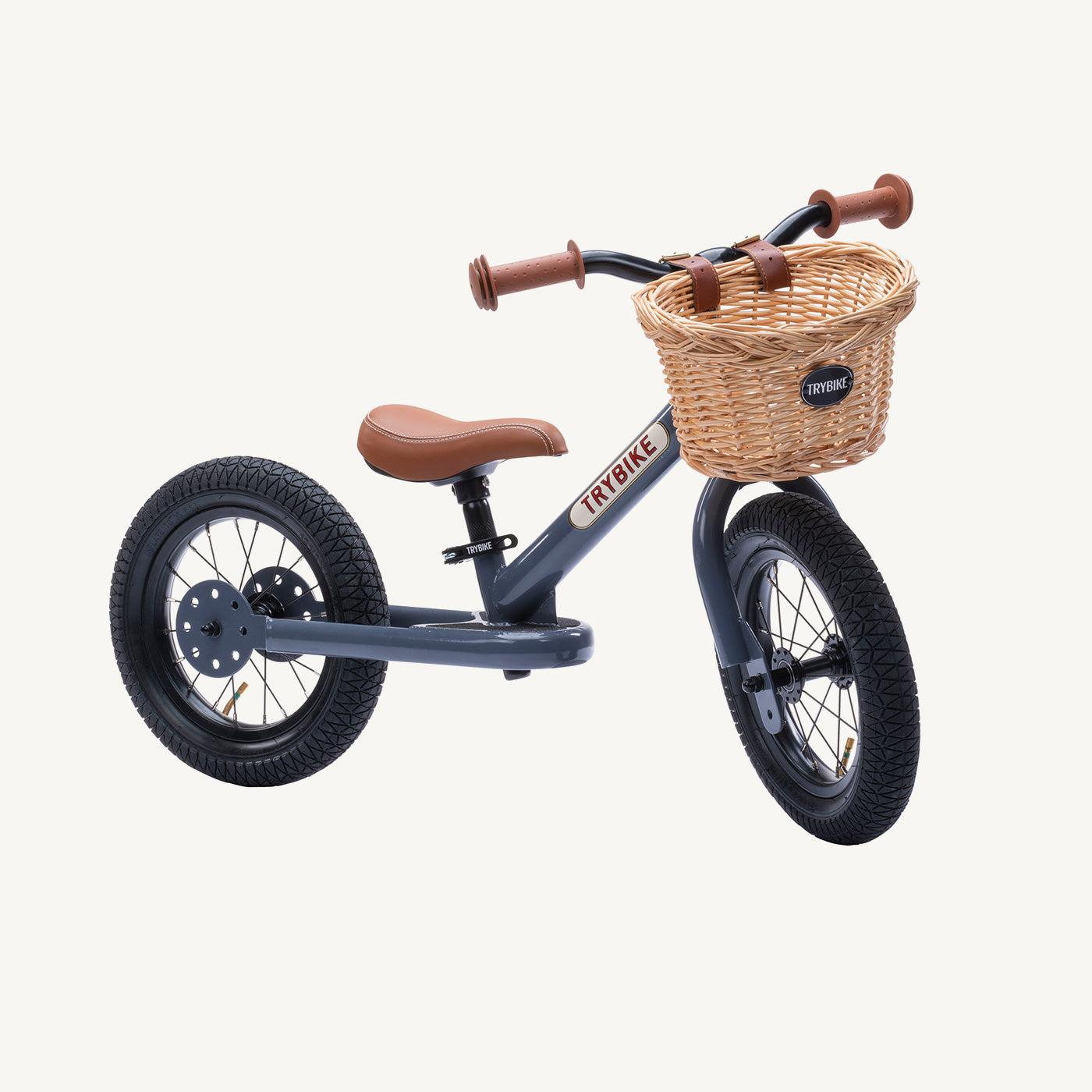 Trybike Steel Balance Trike Grey All Mamas Children