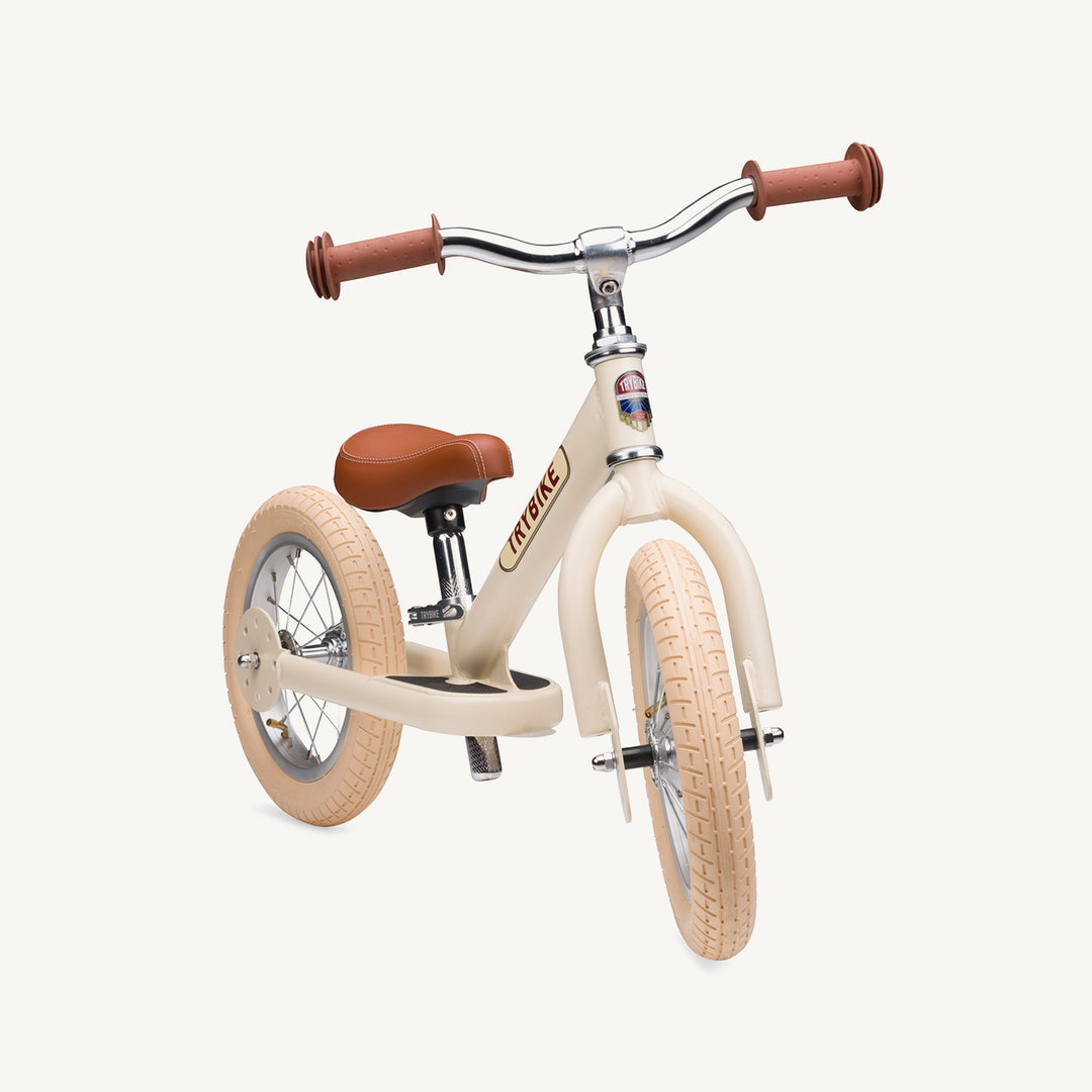 Trybike Steel Balance Trike - Matte - Vintage Cream