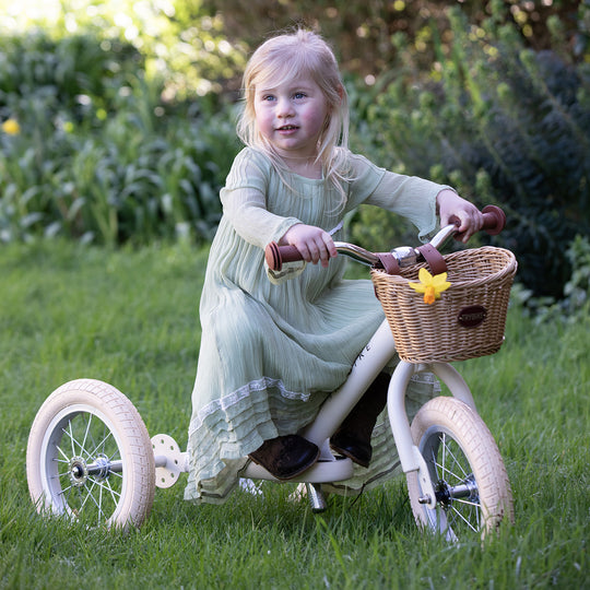 Trybike Steel Balance Trike - Matte - Vintage Cream