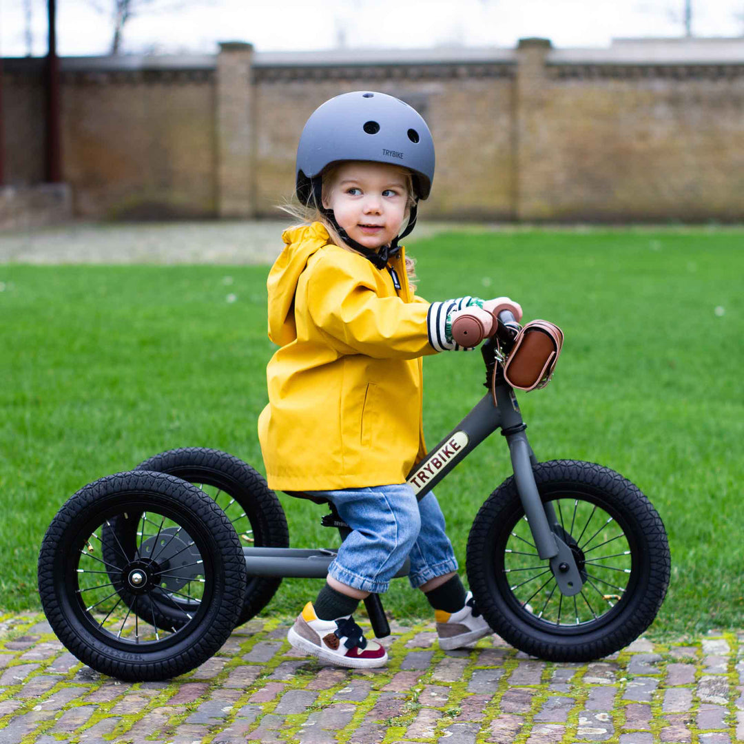 Trybike Steel Balance Trike - Matte - Vintage Grey