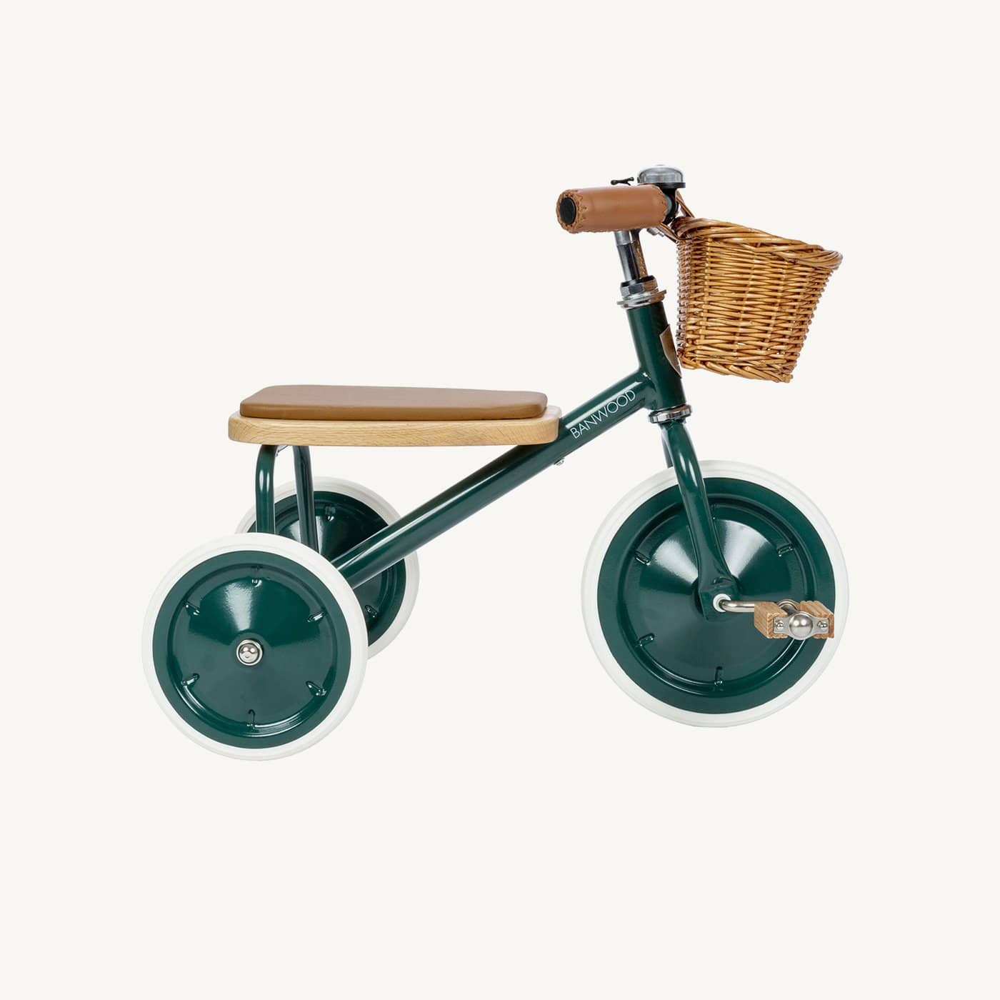 Wooden trike with sale pedals